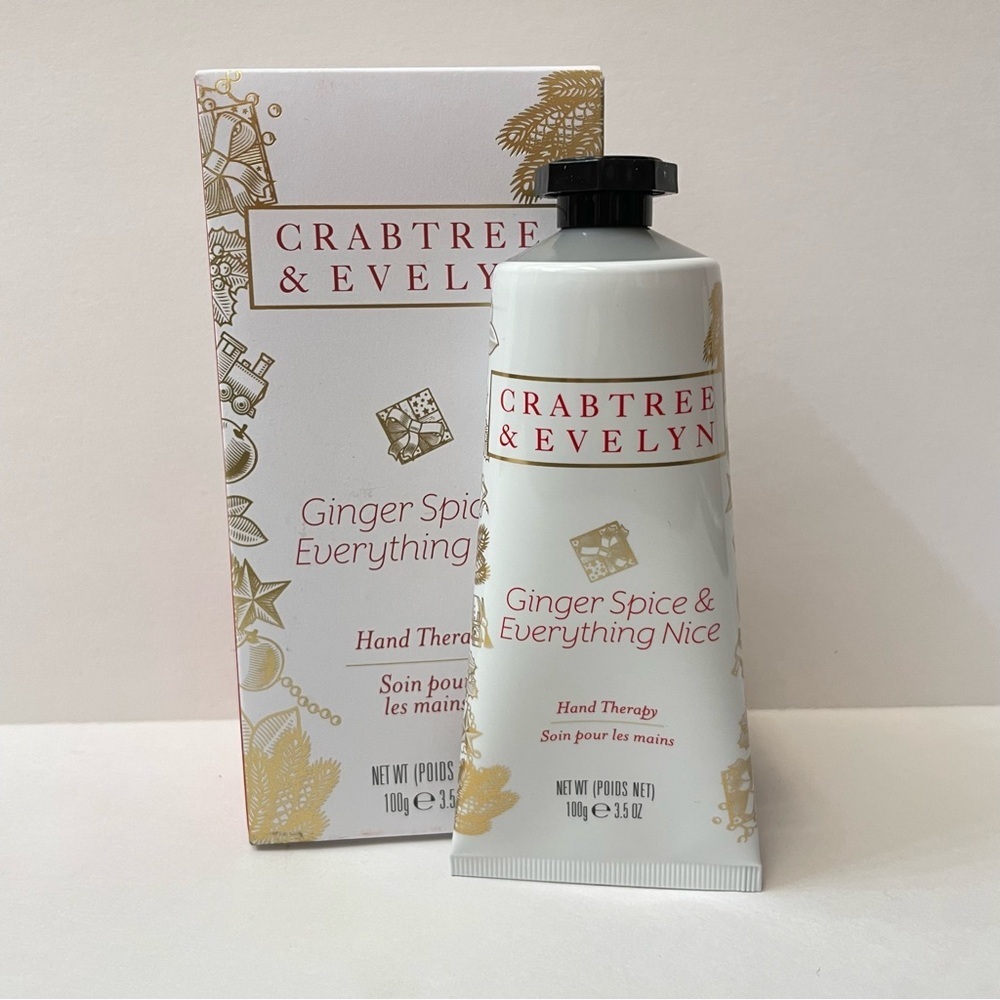 Crabtree & Evelyn Ginger Spice & Everything Nice Hand Therapy Cream Lotion